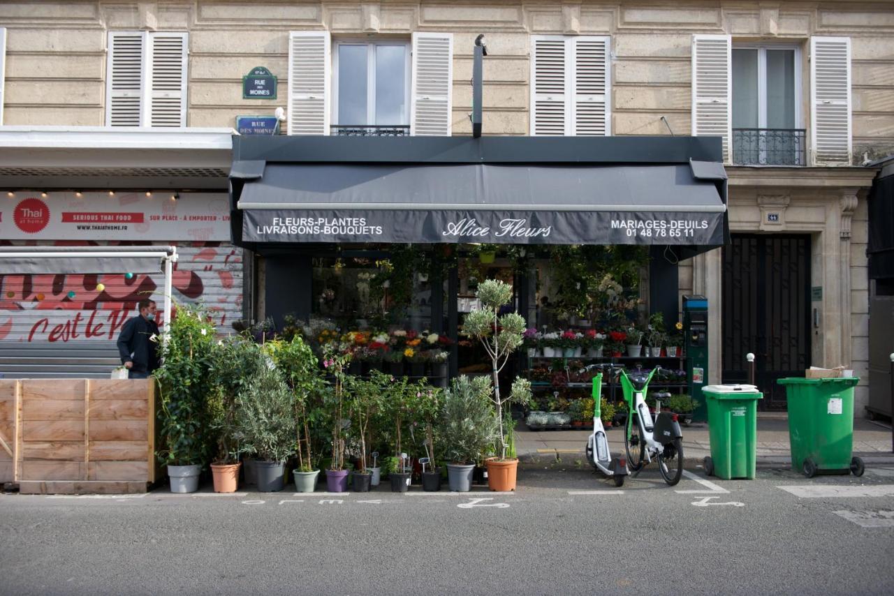 Charming Parisian Apartment With Air Conditioning - Climatisation & 2 Bedrooms - Batignolles פריז מראה חיצוני תמונה